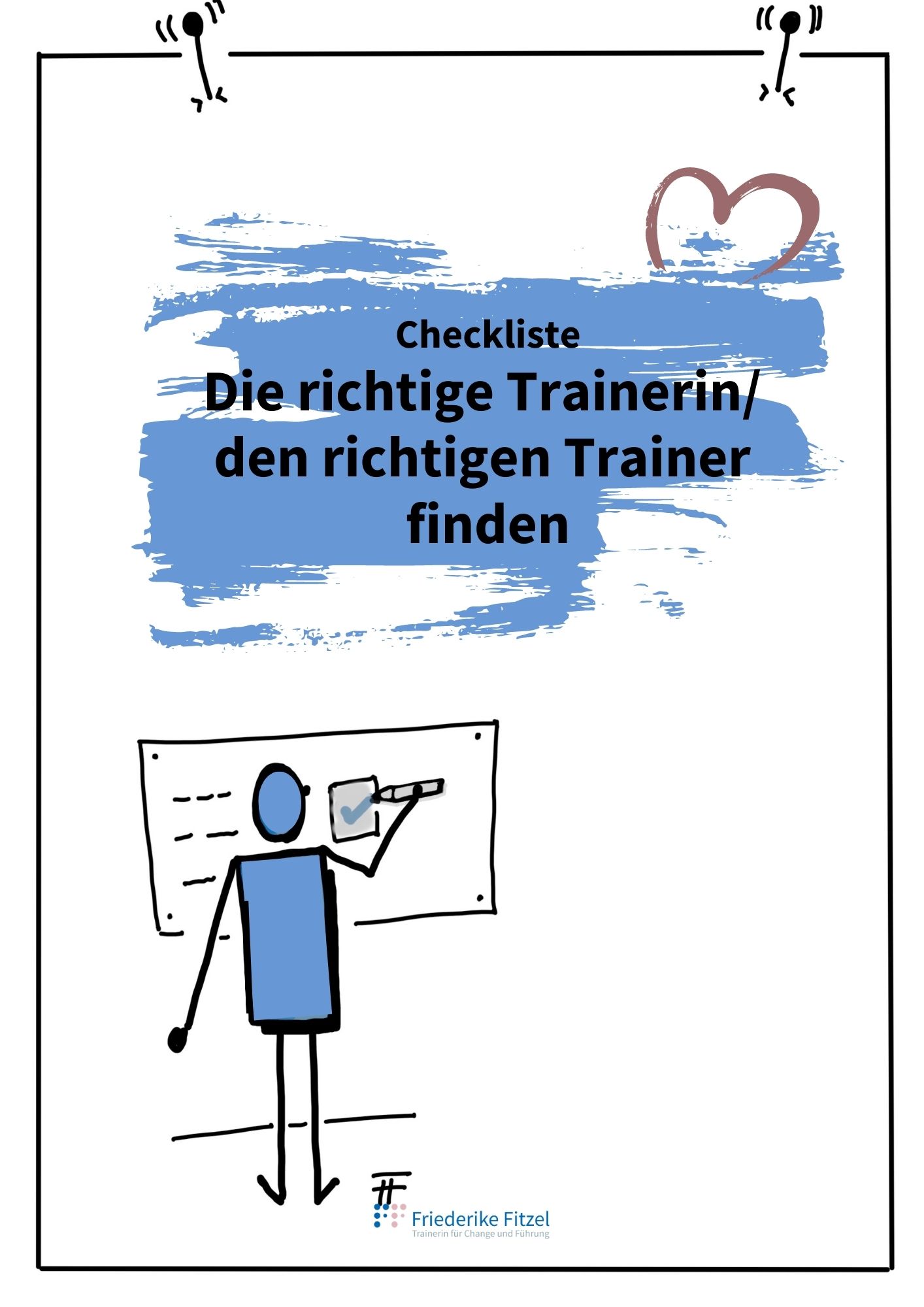 Checkliste die richtige Trainerin finden